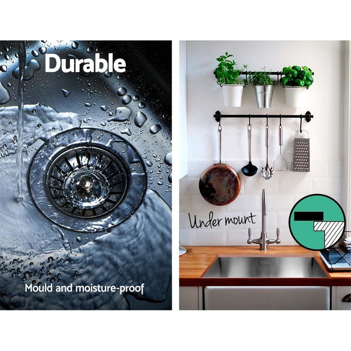 Goslash Picks Cefito 36cm x Stainless Steel Kitchen Sink