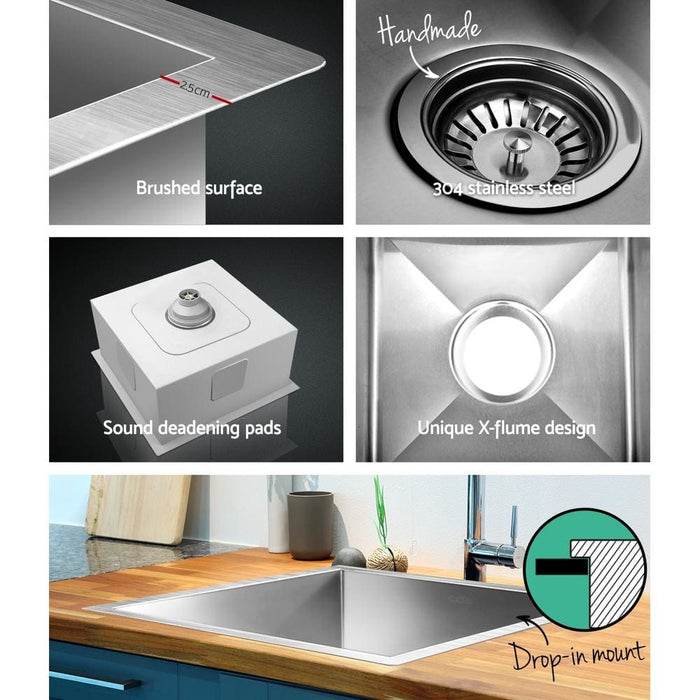 Goslash Picks Cefito 36cm x Stainless Steel Kitchen Sink