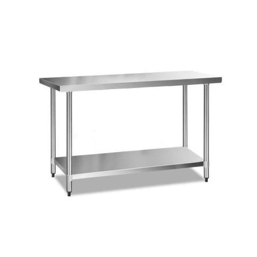Cefito 610 x 1524mm Commercial Stainless Steel Kitchen Bench