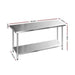 Cefito 610 x 1829mm Commercial Stainless Steel Kitchen Bench