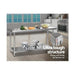 Cefito 610 x 1829mm Commercial Stainless Steel Kitchen Bench