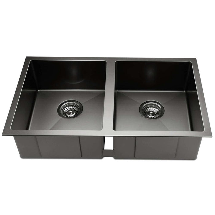 Cefito 77cm x 45cm Stainless Steel Kitchen Sink Under Top