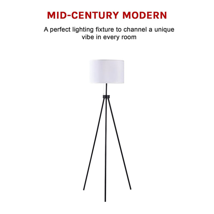Mid - century Floor Lamp Modern Tripod Decor Living Room