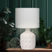 Ceramic Table Lamp In Cream