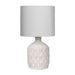 Ceramic Table Lamp In Cream