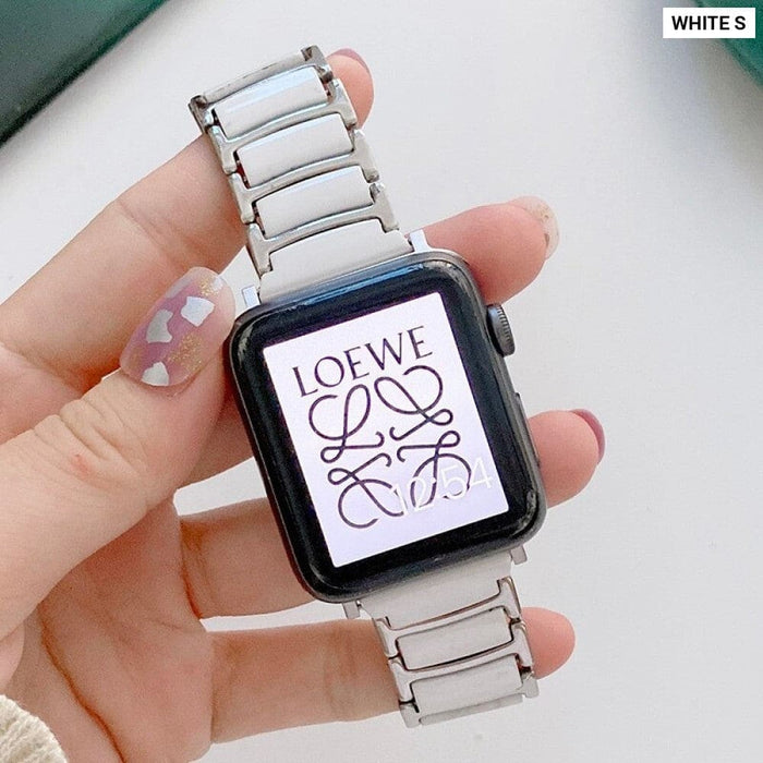 Ceramics Link Wristband Bracelet for Apple Watch