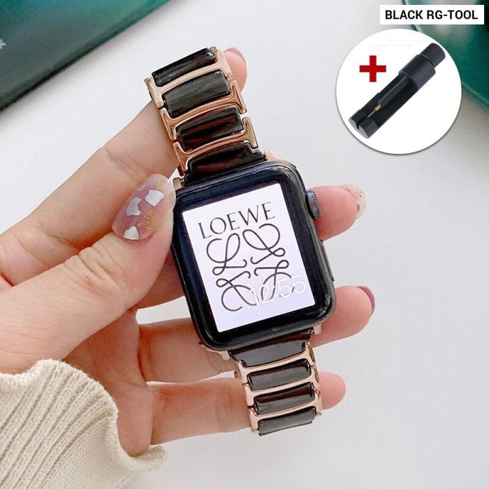 Ceramics Link Wristband Bracelet for Apple Watch