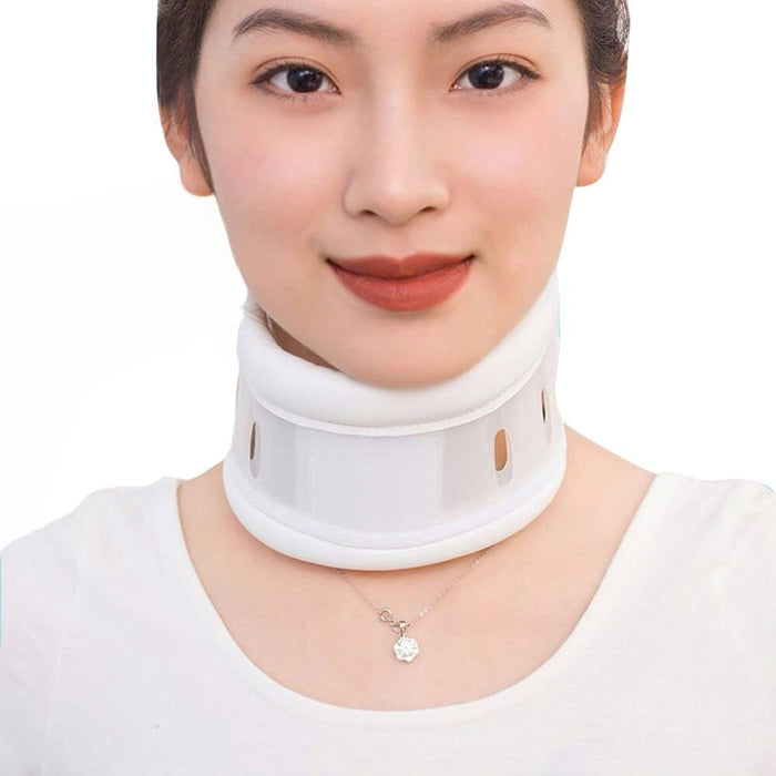 Cervical Neck Brace Collar with Chin Support for Stiff