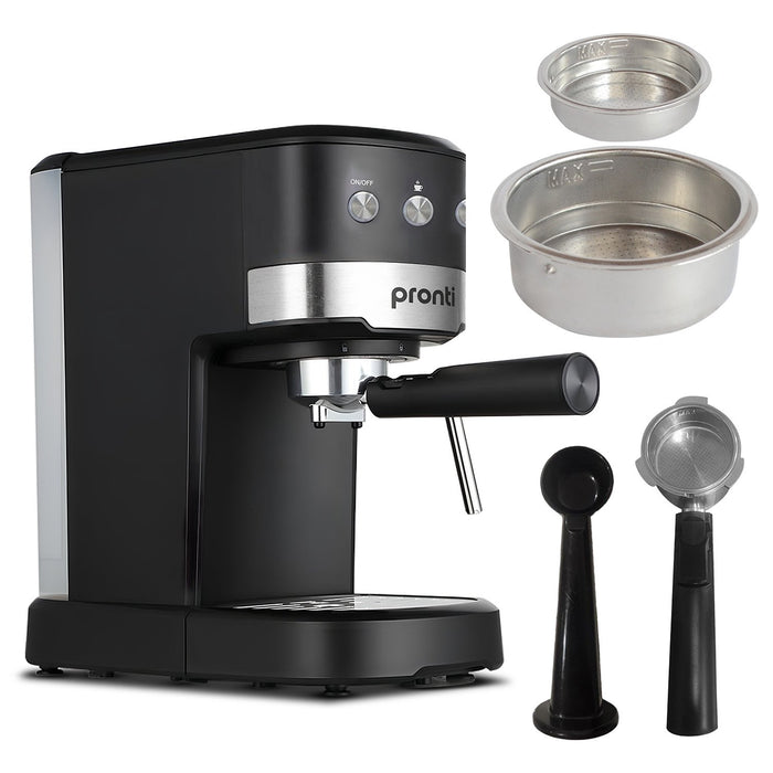 Cm-850D Coffee Machine 20 Bar Espresso Maker With Milk Frother And 1.25L Tank