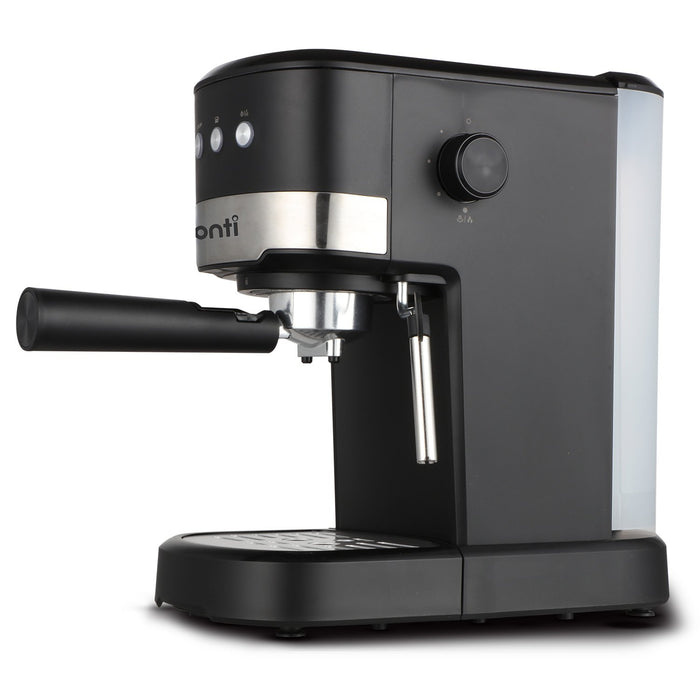 Cm-850D Coffee Machine 20 Bar Espresso Maker With Milk Frother And 1.25L Tank