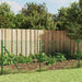 Chain Link Fence With Flange Green 1x25 m Optkap