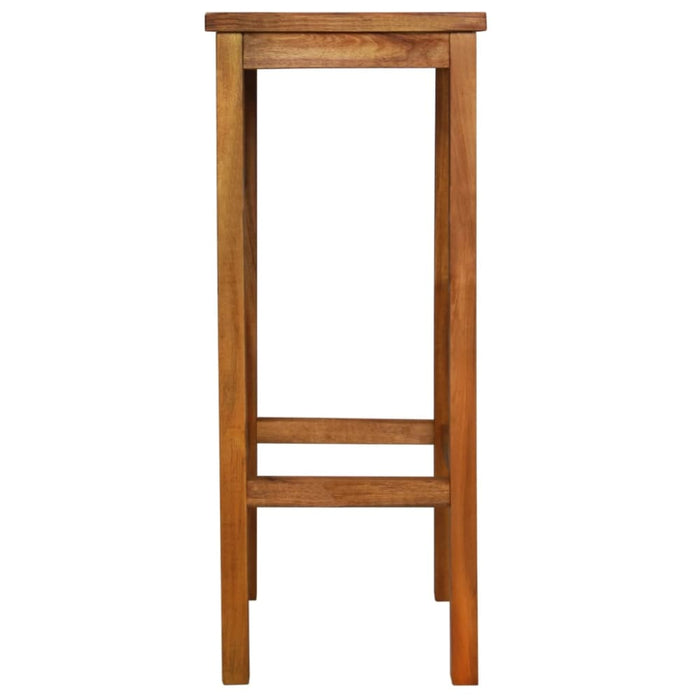 Bar Chairs 2 Pcs Solid Acacia Wood Gl64116