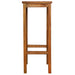 Bar Chairs 2 Pcs Solid Acacia Wood Gl64116