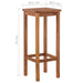 Bar Chairs 2 Pcs Solid Acacia Wood Gl64116