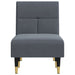 Chaise Longue Dark Grey Velvet Tpxnbk