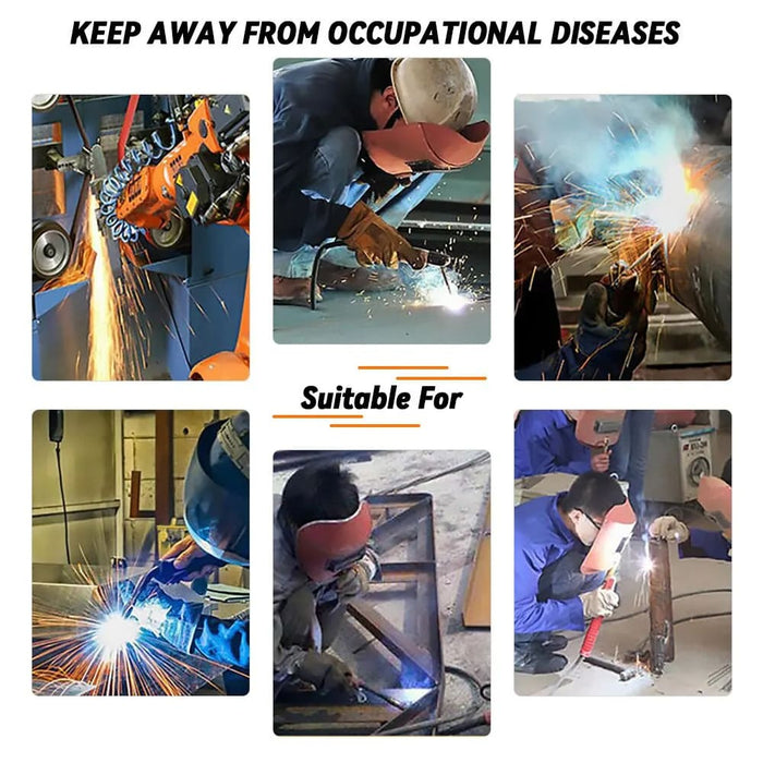 Chameleon Welding Helmet with Large View Solar Power