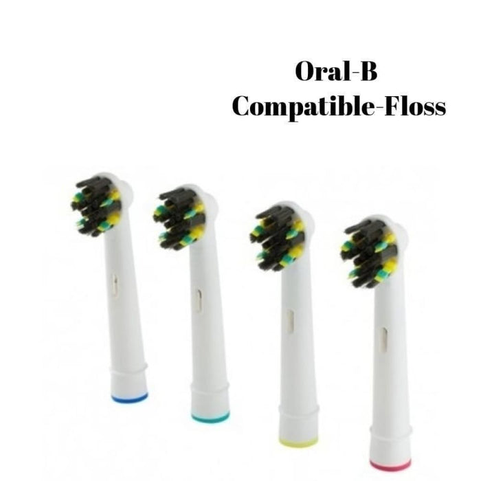 Charcoal Infused Replacement Toothbrush Heads Compatible