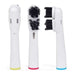 Charcoal Infused Replacement Toothbrush Heads Compatible
