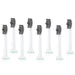 Charcoal Infused Replacement Toothbrush Heads Compatible