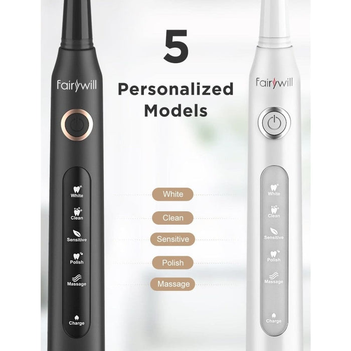 Fw-d7 Set Usb Charge 5 Mode Smart Time Electric Toothbrush