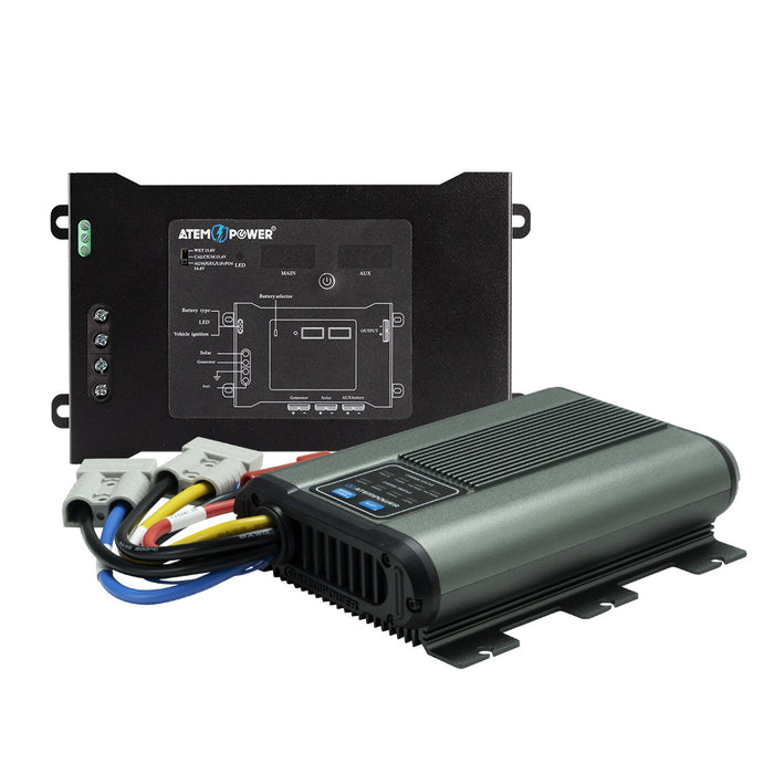 12V 40A Dc To Dc Battery Charger With Mppt Solar Dual Battery + Smart Hub