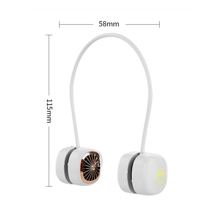 Vibe Geeks Usb Charging Bendable Mini Neck Hanging