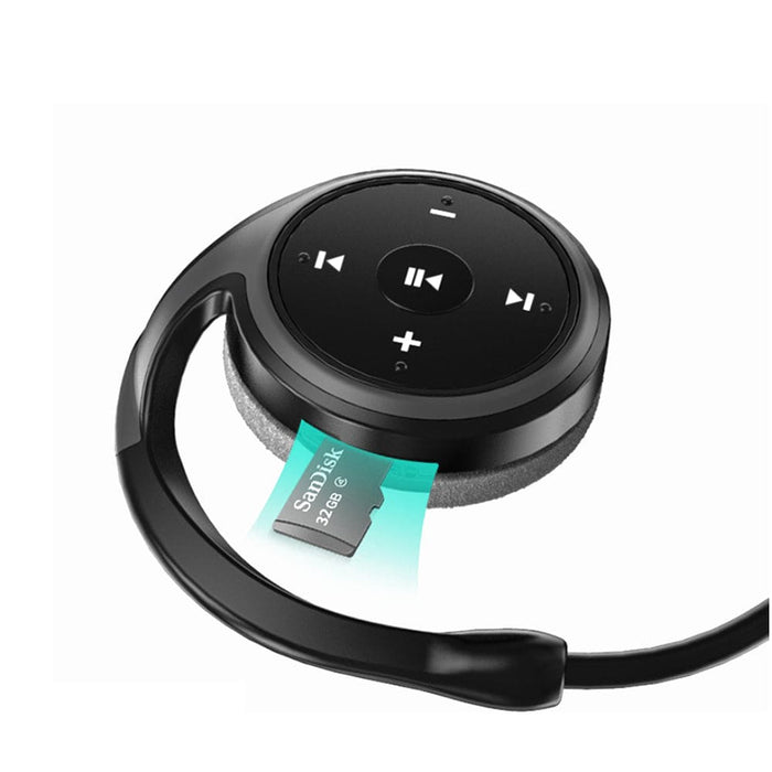 Vibe Geeks Usb Charging Foldable Sports Wireless Headset