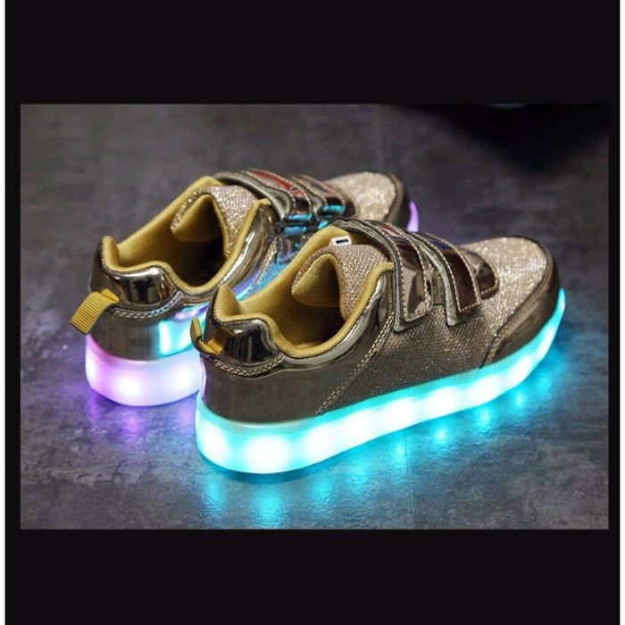 Usb Charging Led Glowing All Sizes Sneakers for Tennis