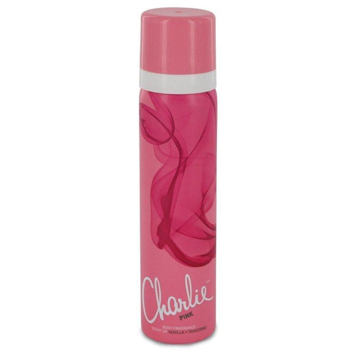 Charlie Pink Body Spray by Revlon for Women - 75 Ml