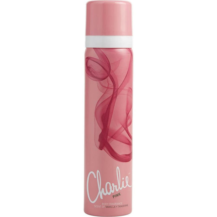 Charlie Pink Body Spray by Revlon for Women - 75 Ml