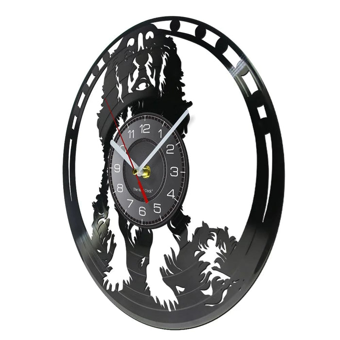 Charming Cavalier King Charles Spaniel Vinyl Clock