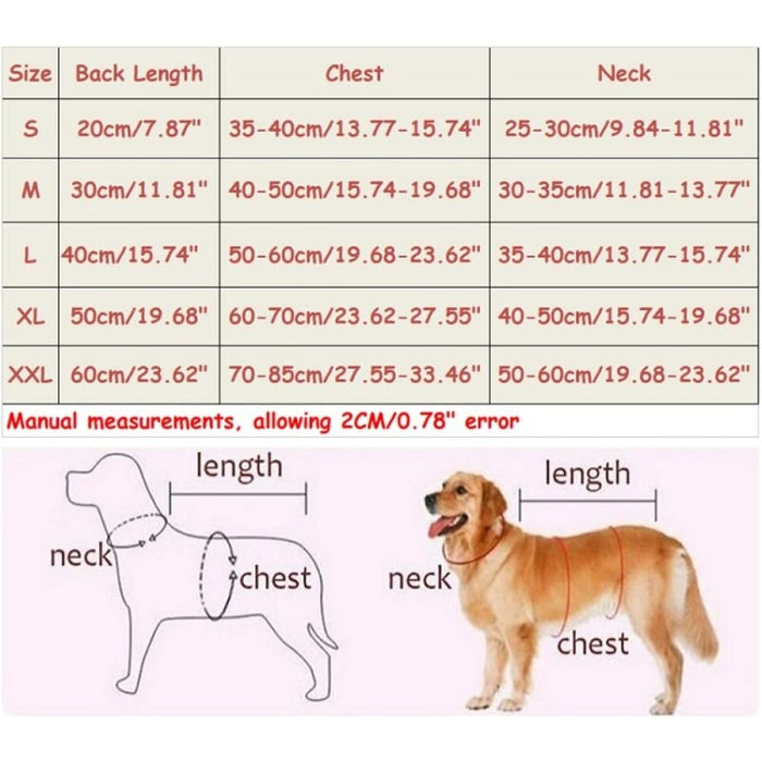 Check Design Warm Fleece Jacket for Dog