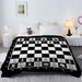 Checkered Chess Board Fleece Throw Blanket Warm