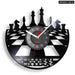 Chess Club Wall Clock