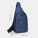 Chest Bag Men Simple Nylon Fashion Waterproof One Shoulder