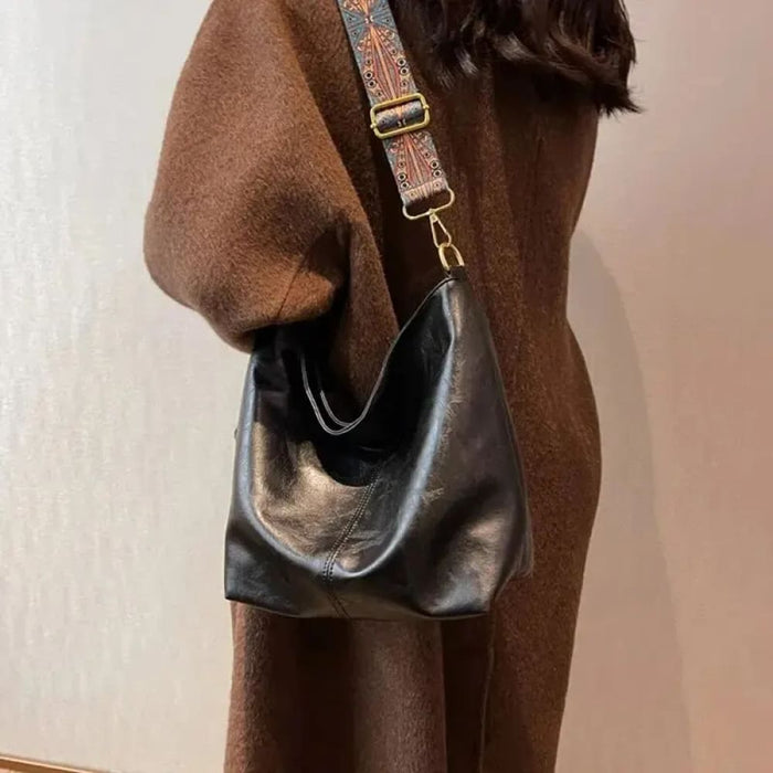 Chic Vintage Pu Leather Shoulder Bag