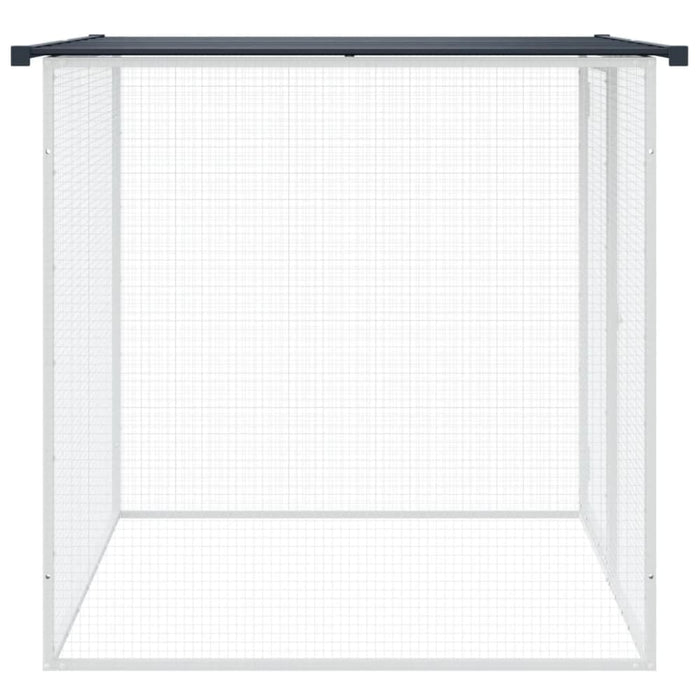 Chicken Cage with Roof Anthracite 103x98x90 Cm Galvanised
