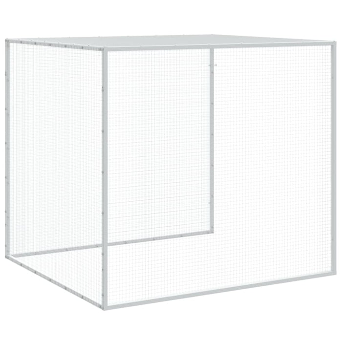 Chicken Cage with Roof Anthracite 603x98x90 Cm Galvanised