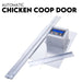 Chicken Coop Door With Digital Lcd Screen To Manage Timer