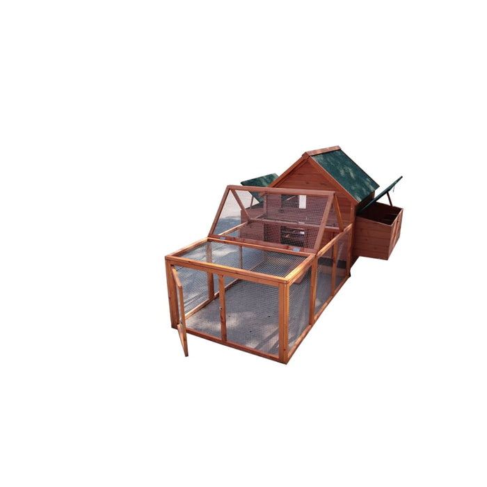 Xl Chicken Coop Rabbit Hutch Ferret Cage Hen Chook Cat
