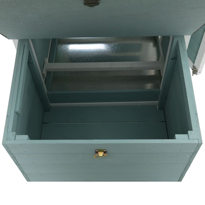 Chicken Coop Rabbit Hutch Large House Run Cage Wooden