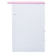 Children Drawing Study Desk Tiltable Pink and White Xniaai