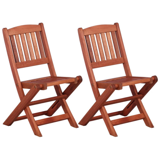 Children’s Dining Chairs 2 Pcs Solid Eucalyptus Wood Appnt