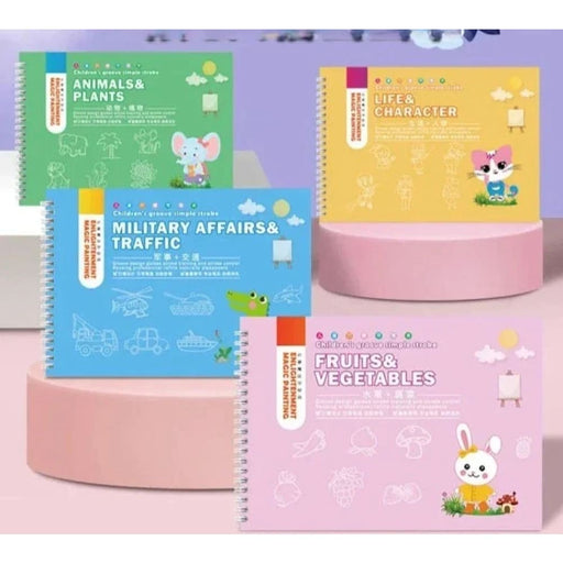 Chinese English Copybooks With Disappearing Ink Pen