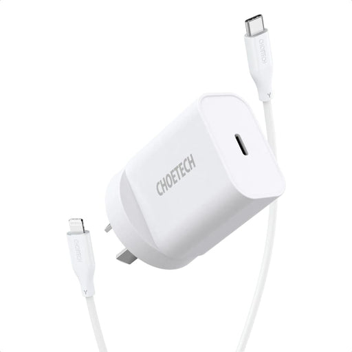 Choetech Q5004cl Pd20w Usb - c Iphone Fast Charger With Mfi