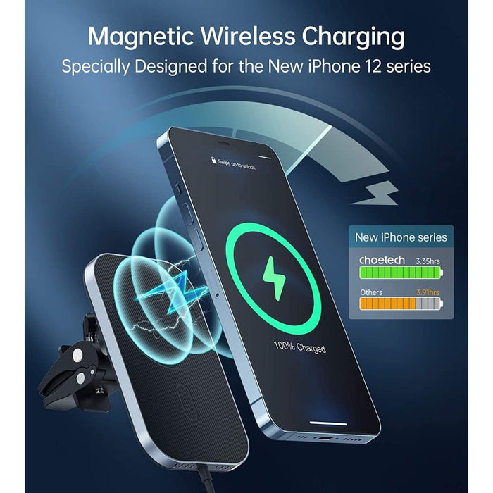 Choetech T200f - 201 15w Magleap Magnetic Wireless Car