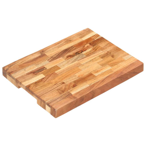 Chopping Board 40x30x4 Cm Solid Acacia Wood Xnlpln