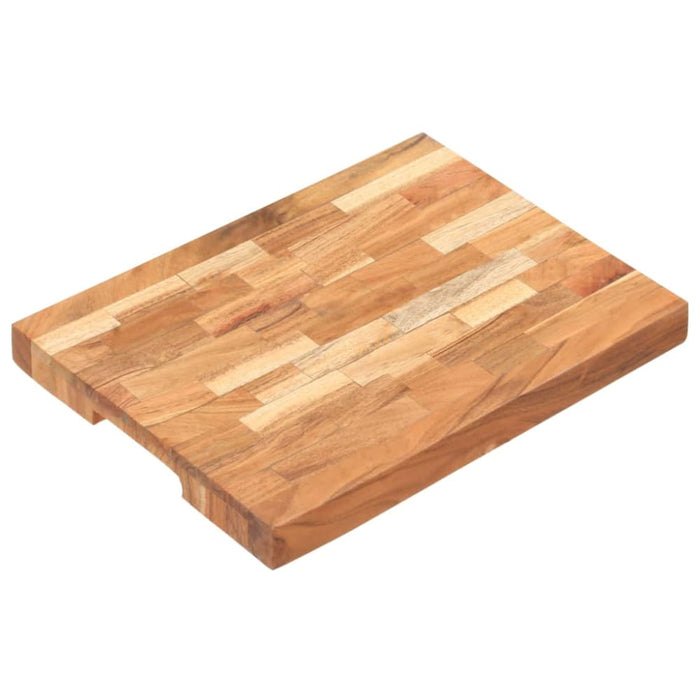 Chopping Board 40x30x4 Cm Solid Acacia Wood Xnlpln