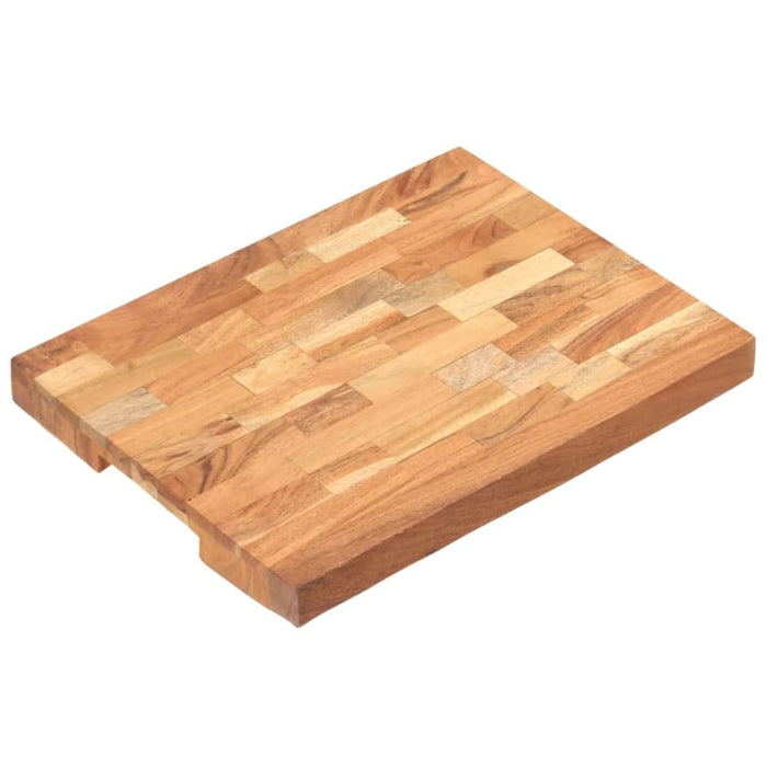 Chopping Board 40x30x4 Cm Solid Acacia Wood Xnlpln