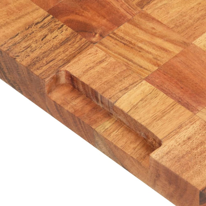 Chopping Board 50x34x3.8 Cm Solid Acacia Wood Xnlpix